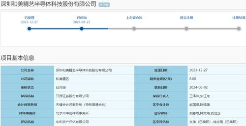和美精藝IPO問詢回應 低端產品收入占近六成，技術先進性遭監管追問